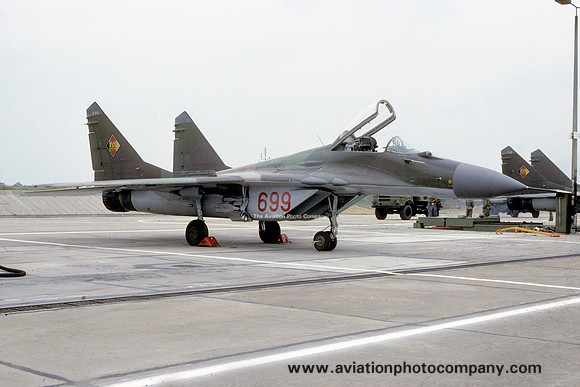 East German Air Force JG3 Mikoyan MiG-29 699 (1990)