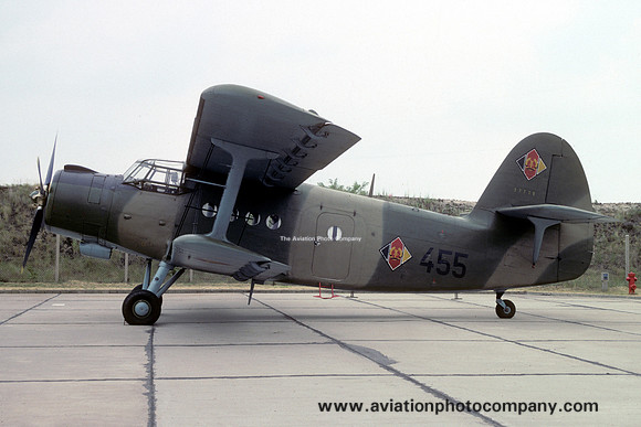 East German Air Force TAG45 Antonov An-2 455 (1990)