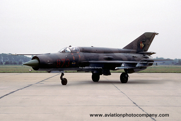 East German Air Force Mikoyan MiG-21PF 873 (1990)