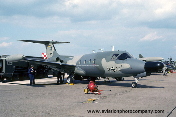 German Air Force JBG32 HFB-320 Hansajet ECM 16+26 (1989)