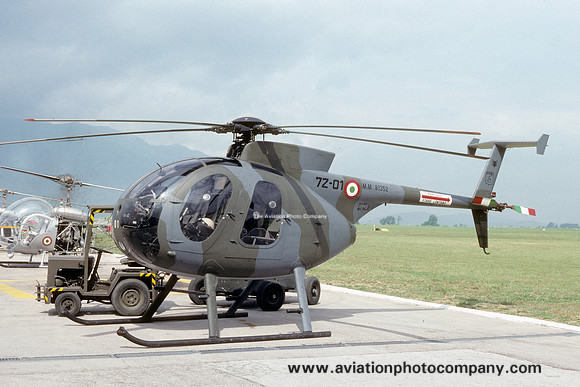 Italian Air Force 72 Stormo Nardi Hughes NH-500D MM81352/72-01 (1990)