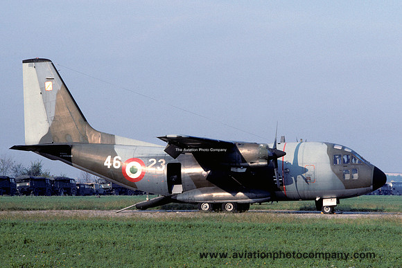 Italian Air Force 46 Stormo Aeritalia G.222 MM62122/46-23 (1989)