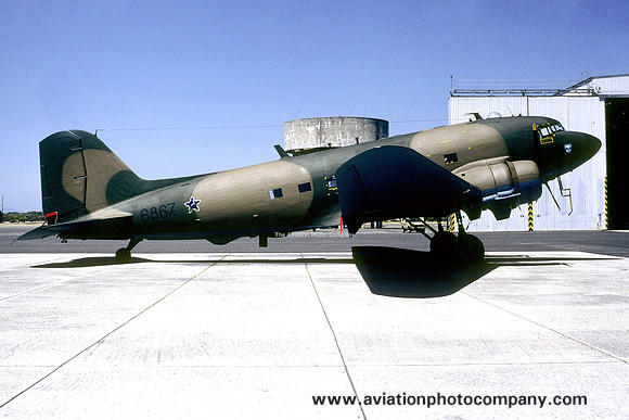 South African Air Force 35 Squadron Douglas C-47A Dakota 6867 (1990)