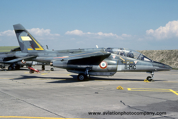 French Air Force EC1/8 Dassault Alpha Jet E124/8-MC (1989)
