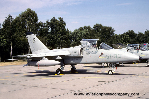 Italian Air Force 51 Stormo Aeritalia AMX MM7096/51-30 (1990)