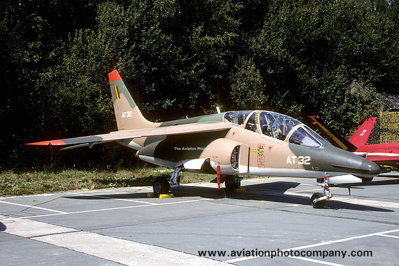 Belgian Air Force Dassault/Dornier Alpha Jet 1B+ AT-32 (1990)
