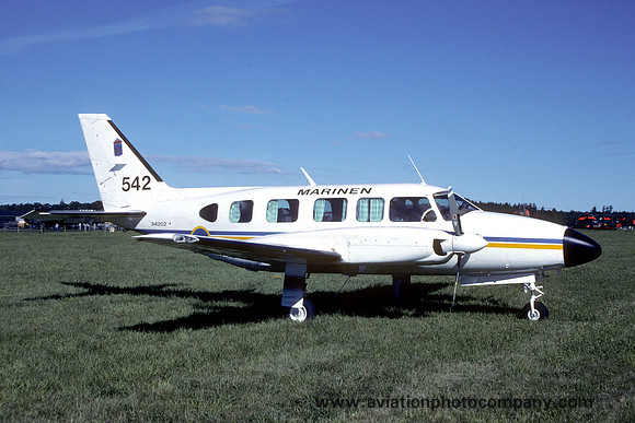 Swedish Navy Piper PA-31-350 Navajo Chieftain 54202/542 (1990)