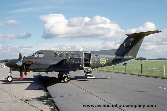 Swedish Air Force F17 Beech King Air 200 101003/013 (1990)