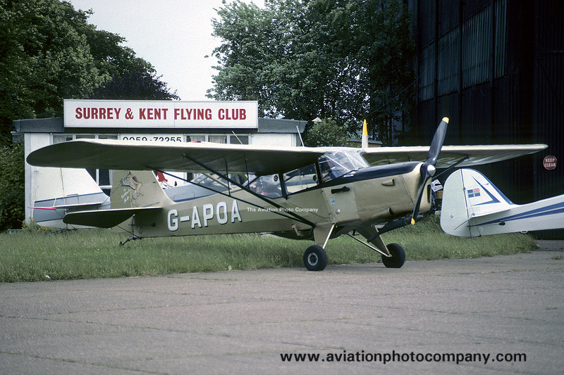 The Aviation Photo Company: Latest Additions &emdash; Auster J/1N Alpha G-APOA (1993)
