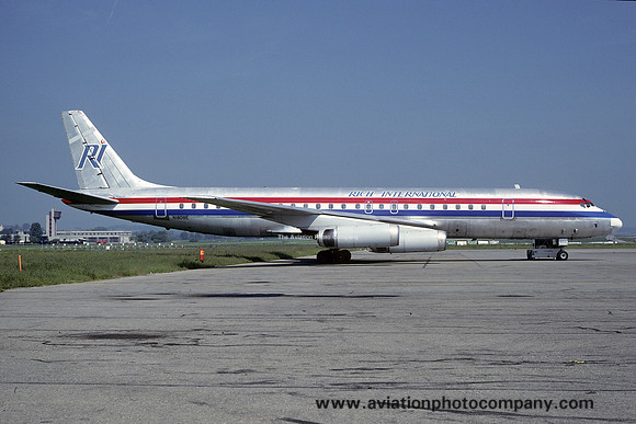 Rich International Douglas DC-8-62 N1808E (1984)