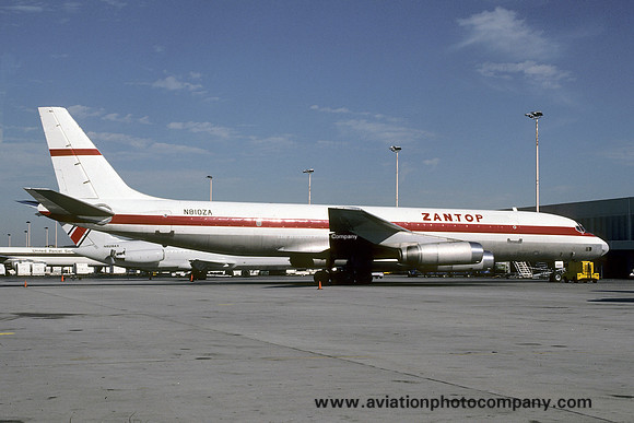 Zantop International Airlines Douglas DC-8-62 N810ZA (1985)