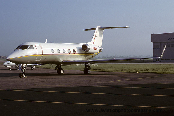 Shell Aircraft Ltd Gulfstream III G=BSAN (1985)