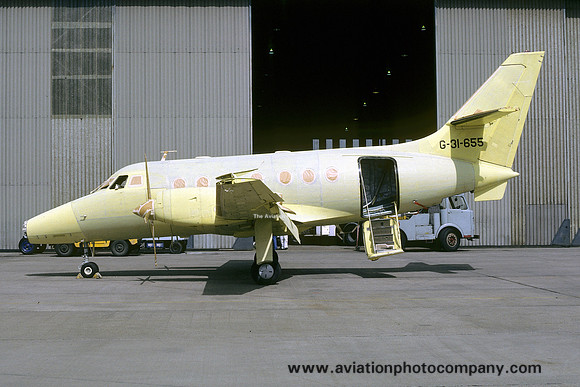 BAe Jetstream 31 G-31-665 at East Midlands (1985)