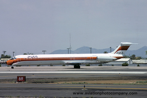 Pacific Southwest Airlines McDonnell Douglas MD-81 N10029 (1985)