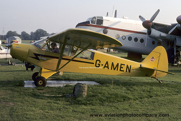 Piper L-18C Super Cub G-AMEN (1985)