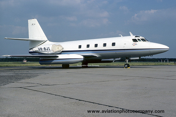 Dennis Vanguard International Ltd Lockheed Jestar VR-BJI (1985)