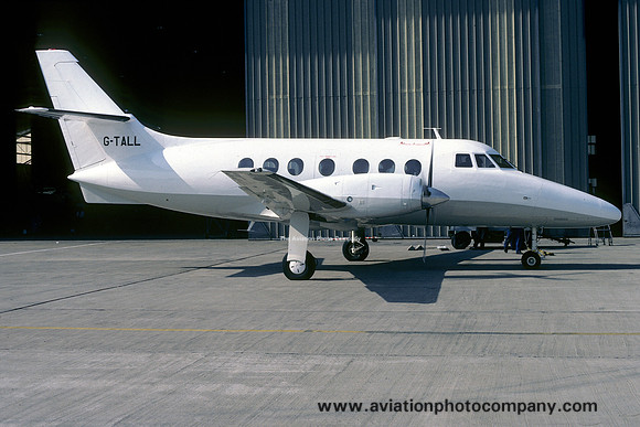 BAe Jetstream 31 G-TALL at East Midlands (1983)
