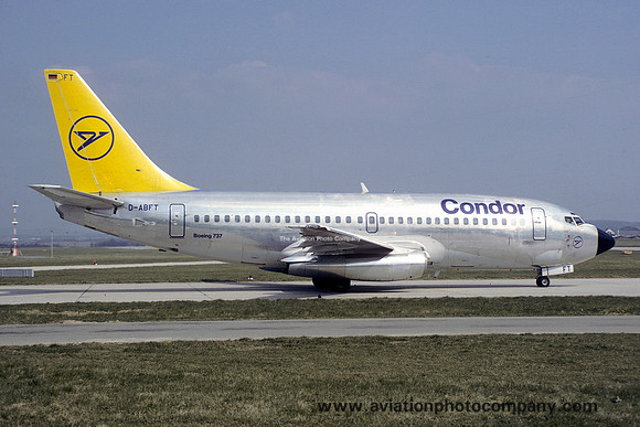 Condor Boeing 737-230(A) D-ABFT (1984)