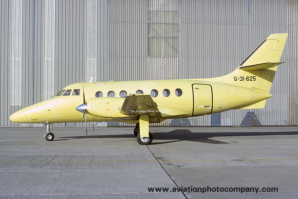 BAe Jetstream 31 G-31-625 at East Midlands (1984)