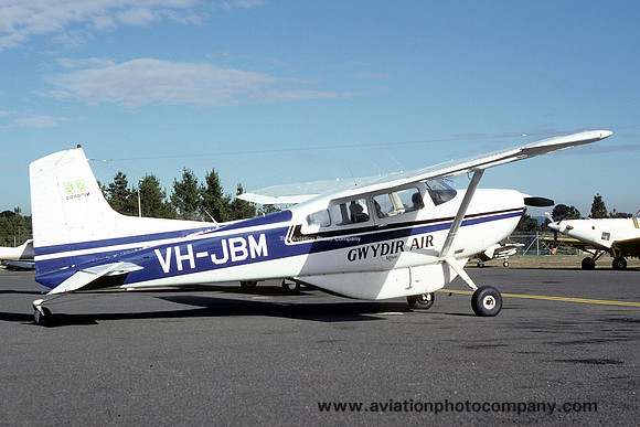 Gwydir Air Cessna 185 Skywagon VH-JBM (1985)