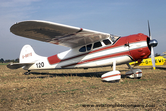 Cessna 195A Businessliner G-BBYE (1985)