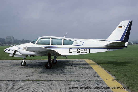 Grumman GA-7 Cougar D-GEST at Shoreham (1985)