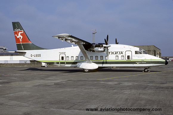 Manx Airlines Short SD-360 G-LEGS (1984)