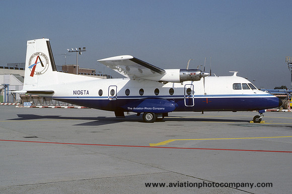 Templehof Airways USA Nord 262 N106TA (1985)