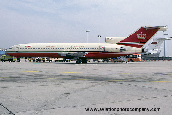 Alia Royal Jordanian Airlines Boeing 727-2D3(A) JY-AFV (1985)