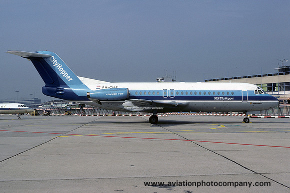 NLM Cityhopper Fokker F-28-4000 Fellowship PH-CHF (1985)