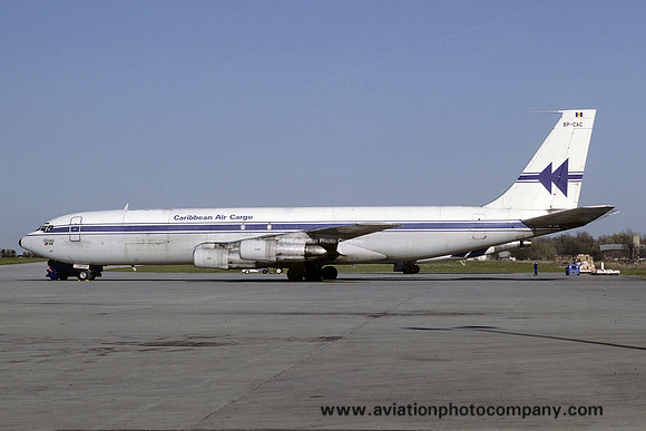 Caribbean Air Cargo Boeing 707-351C 8P-CAC (1985)