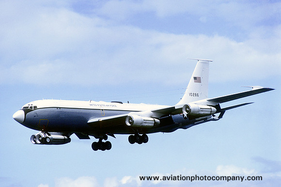 USAF 10 ACCS Boeing EC-135H 'Silk Purse' 61-0286 (1985)