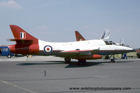 ETPS Hawker Hunter T.7 XL564 (1996)