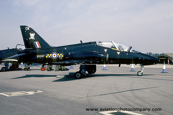 RAF 100 Squadron Hawker Siddeley Hawk T.1 XX247/CM (1996)