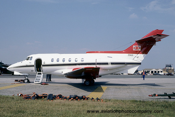RAF 32 Squadron Hawker Siddeley HS.125 CC.3 ZD621 (1996)
