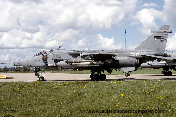 RAF 54 Squadron Sepecat Jaguar GR.1 XX725/GU (1996)