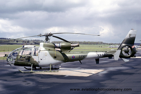 AAC 658 Squadron Westland Gazelle AH.1 XX442/E (1996)