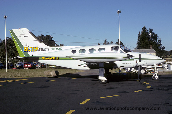 Easter Airways Cessna 414 Chancellor VH-MAK (1985)