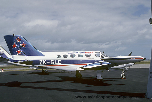 Southern Cross Airways Cessna 421B Golden Eagle II ZK-SLC (1985)