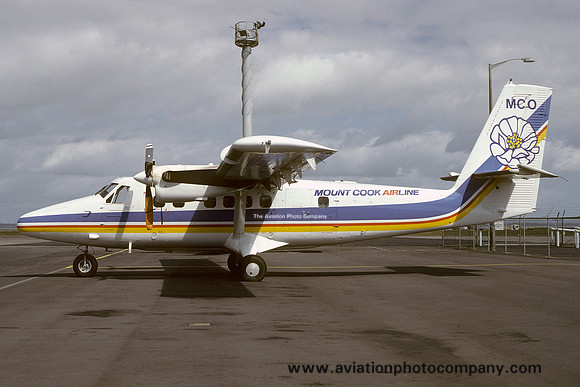 Mount Cook Airlines DHC-6-310 Twin Otter ZK-MCO (1985)