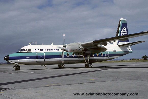 Air New Zealand Fokker F-27-100 Friendship ZK-BXE (1985)