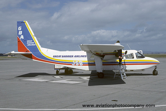 Great Barrier Airlines Britten Norman BN-2 Islander ZK-JSB (1985)