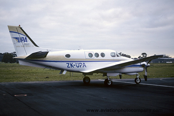 United Pacific Airlines Ltd Beech King Air C90 ZK-UPA (1985)