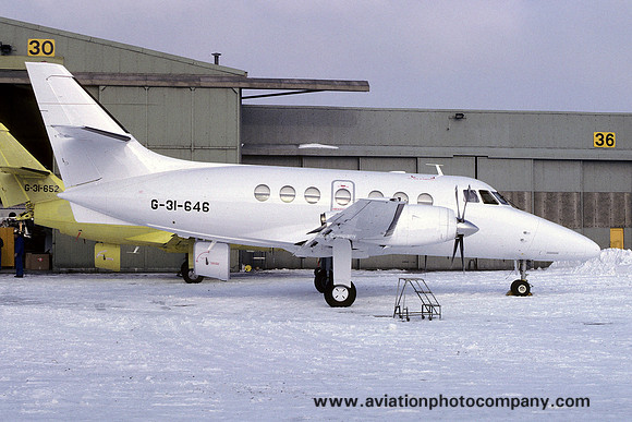 BAe Jetstream 31 G-31-646 at East Midlands (1985)