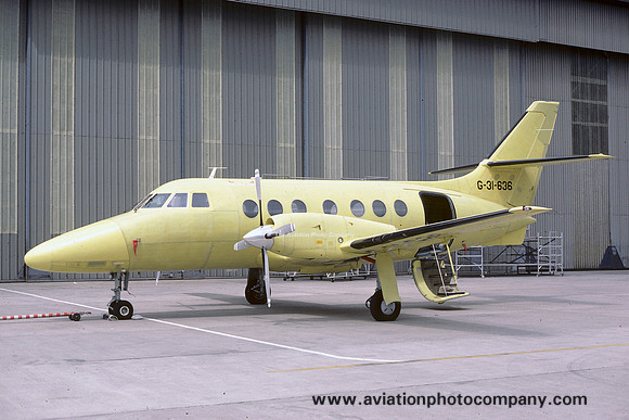 BAe Jetstream 31 G-31-636 at East Midlands (1984)