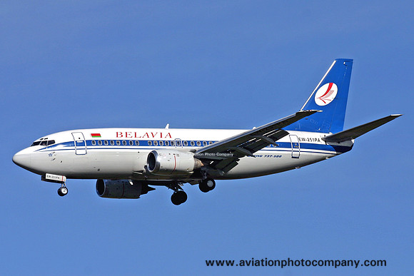 Belavia Boeing 737-5QA EW-251PA (2006)