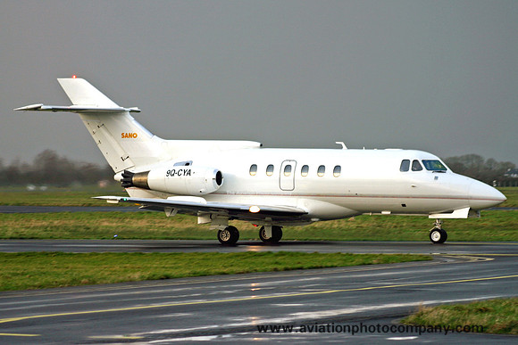Sano Hawker Siddeley HS125-600 9Q-CYA at Shannon (2006)