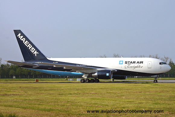 Maersk Star Air A/S Boeing 767-219ER(BDSF) OY-SRN at Shannon (2006)