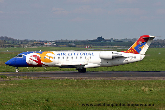 Air Littoral Canadair CRJ-100ER N705EB at Shannon (2006)