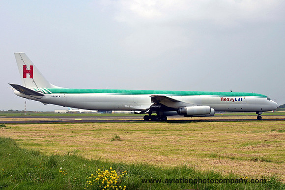 Heavylift International Douglas DC-8-63F A6-HLA at Shannon (2006)